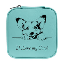 Load image into Gallery viewer, Jewelry Box 4x4 - CUSTOM - I love my Corgi
