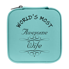 Load image into Gallery viewer, Jewelry Box 4x4 - CUSTOM - Worlds most awesome Wife
