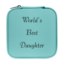 Load image into Gallery viewer, Jewelry Box 4x4 - CUSTOM - World's Best Daughter