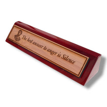 Load image into Gallery viewer, Desk Wedge Name plate - Marcus Aurelius - 11 Inches