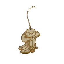 Load image into Gallery viewer, Worlds most Awesome Cowgirl - Ornament