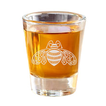 Load image into Gallery viewer, 2oz Bee Shot Glass