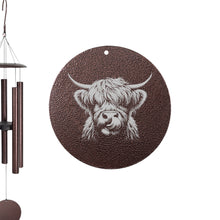 Load image into Gallery viewer, Wind Chime - Highland Cow - Powder coated