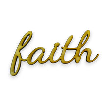 Load image into Gallery viewer, Signs - blessed family faith memories - All 4 - Raw Wood