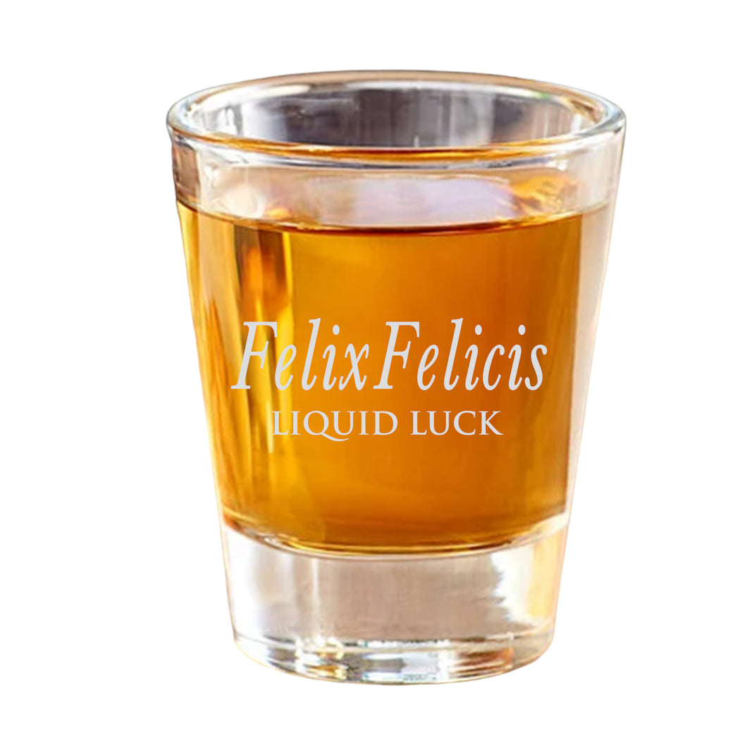 2oz Felix Felicis Liquid Luck Engraved Shot Glass