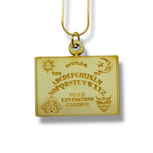 Load image into Gallery viewer, Necklace - Spirit Board - Snake and Cable Link chains