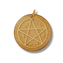 Load image into Gallery viewer, Necklace - Demon Trap - Snake and Cable Link chains