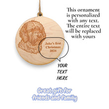 Load image into Gallery viewer, Ornament - Animals - PERSONALIZED - Raw Wood