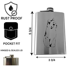 Load image into Gallery viewer, 8oz Flask or 15oz Wine Glass - Kitten