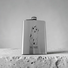 Load image into Gallery viewer, 8oz Flask or 15oz Wine Glass - Kitten - PERSONALIZED