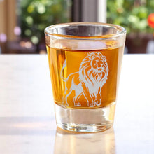 Load image into Gallery viewer, 2oz Lion Shot Glass