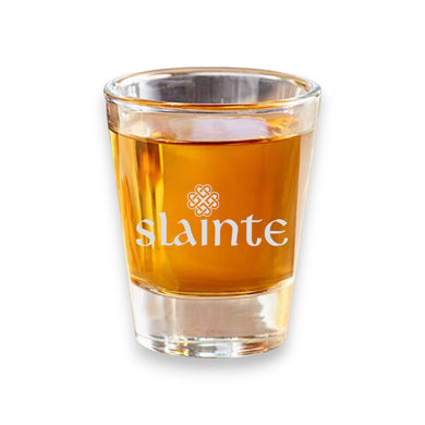 2oz - Slainte -  Shot Glass - Irish Cheers