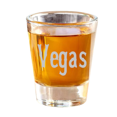 2oz Vegas Shot Glass