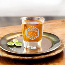 Load image into Gallery viewer, 2oz D20 Shot Glass