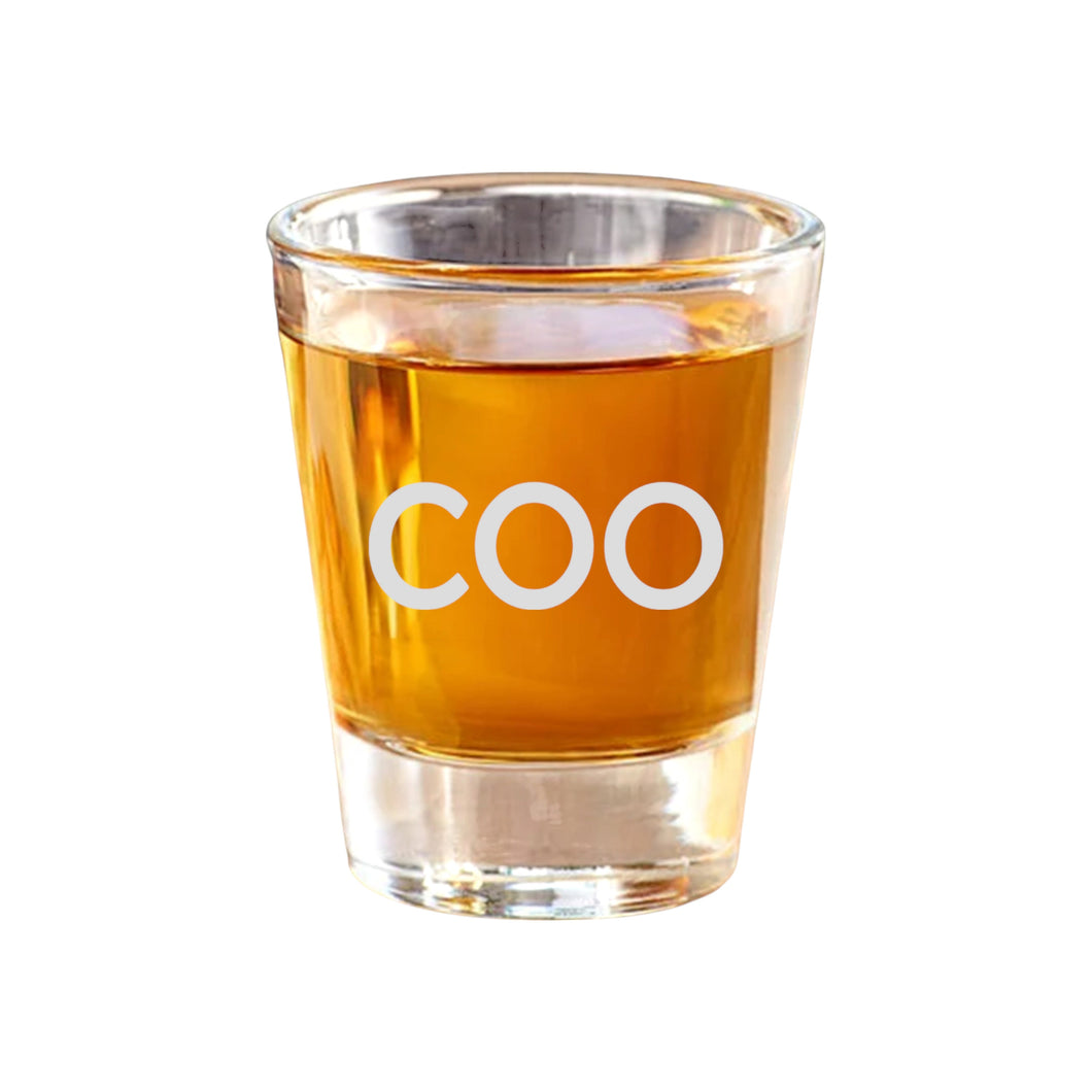 2oz COO Shot Glass