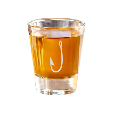2oz Fish Hook Shot Glass