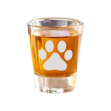 Load image into Gallery viewer, 2oz Dog Paw Shot Glass
