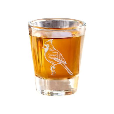 2oz Cardinal Shot Glass