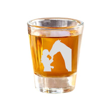Load image into Gallery viewer, 2oz Horse Girl Shot Glass