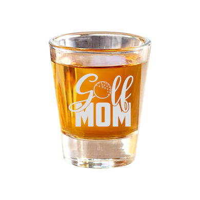 2oz Golf Mom Shot Glass