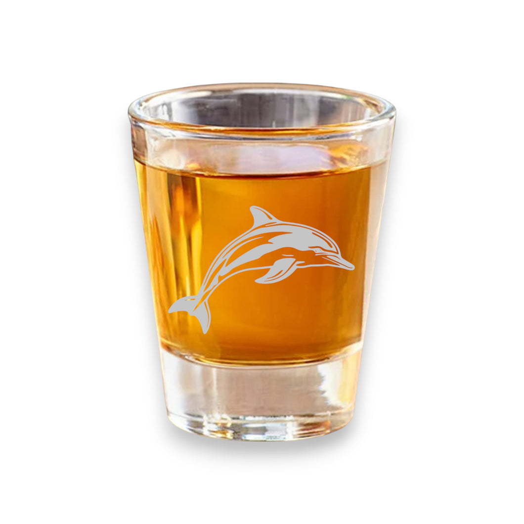 2oz Dolphin Shotglass