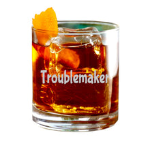 Load image into Gallery viewer, Rocks Glass - Troublemaker - Double Old Fashioned