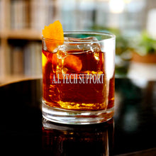Load image into Gallery viewer, Rocks Glass - A.I. Tech Support - Double Old Fashioned