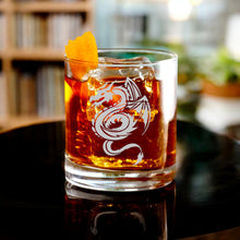 Load image into Gallery viewer, Rocks Glass - Flying Dragon - Double Old Fashioned