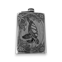 Load image into Gallery viewer, 8oz Flask - Sea Turtle Stainless Steel