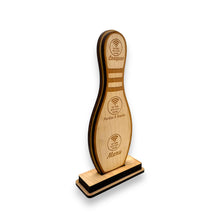 Load image into Gallery viewer, NFC Bowling pin Drink and Food Menu - Near Field Communication