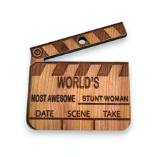 Load image into Gallery viewer, Ornament - CUSTOM - Worlds most awesome Stunt Woman