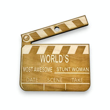 Load image into Gallery viewer, Ornament - CUSTOM - Worlds most awesome Stunt Woman