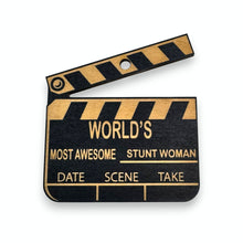 Load image into Gallery viewer, Ornament - CUSTOM - Worlds most awesome Stunt Woman