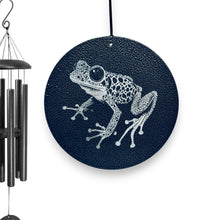 Load image into Gallery viewer, Wind Chime - Poison Dart Frog  - Black powder coated