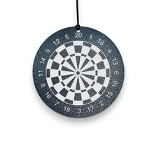 Load image into Gallery viewer, Wind Chime - Dart Board  - Black powder coated