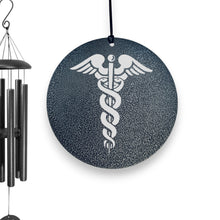 Load image into Gallery viewer, Wind Chime - Pharmaceutical Hermes - Black powder coated