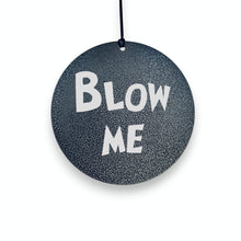 Load image into Gallery viewer, Wind Chime - Blow Me - Black powder coated