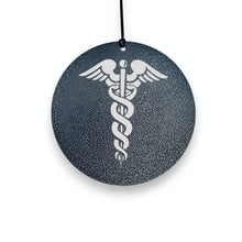 Load image into Gallery viewer, Wind Chime - Pharmaceutical Hermes - Black powder coated