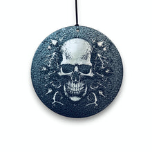 Load image into Gallery viewer, Wind Chime - Skull14 - Black powder coated