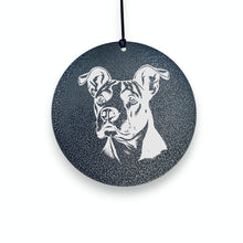 Load image into Gallery viewer, Wind Chime - Pit Bull - Black powder coated