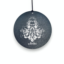 Load image into Gallery viewer, Wind Chime - Aeolus God of Wind - Black powder coated