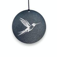 Load image into Gallery viewer, Wind Chime - Hummingbird - Black powder coated