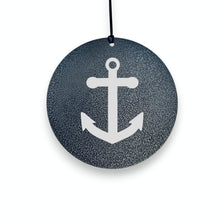 Load image into Gallery viewer, Wind Chime - Anchor - Black powder coated