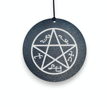 Load image into Gallery viewer, Wind Chime - Demon Trap - Black powder coated