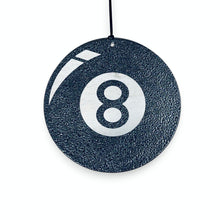 Load image into Gallery viewer, Wind Chime - Eight Ball - Black powder coated