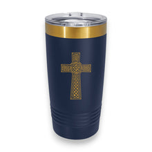 Load image into Gallery viewer, 20oz Tumbler - CUSTOM - Celtic Cross
