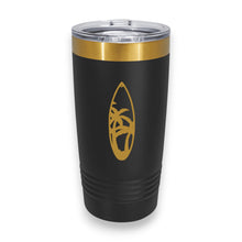 Load image into Gallery viewer, 20oz Tumbler - CUSTOM - Palm tree surfboard