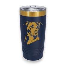 Load image into Gallery viewer, 20oz Tumbler - CUSTOM - Pit Bull
