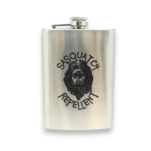 Load image into Gallery viewer, 8oz Sasquatch Repellent Stainless Steel Flask
