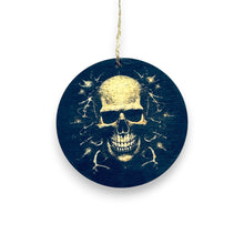 Load image into Gallery viewer, Ornament - Black - Skull14